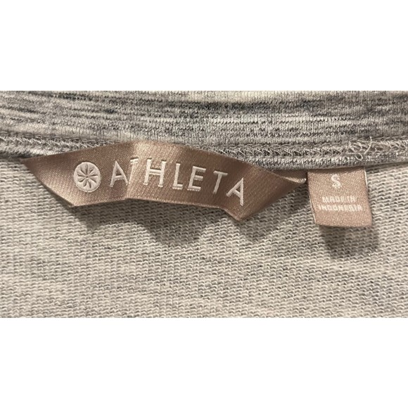ATHLETA Banda Marl Grey Sweatshirt - Picture 4 of 6